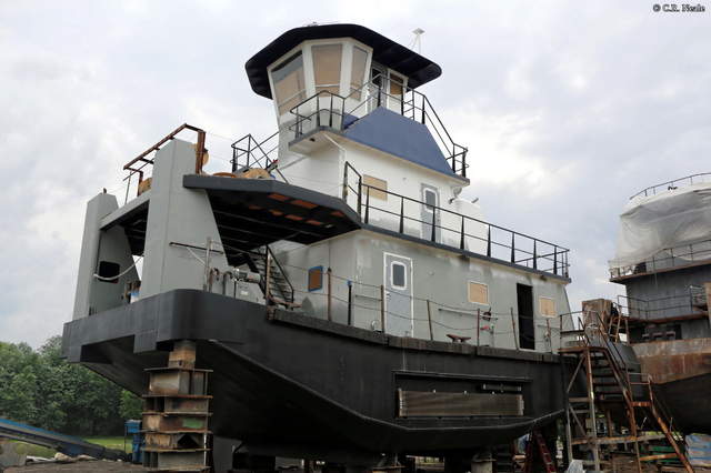 Towboats Pushboats Barges Mississippi Ohio River - 