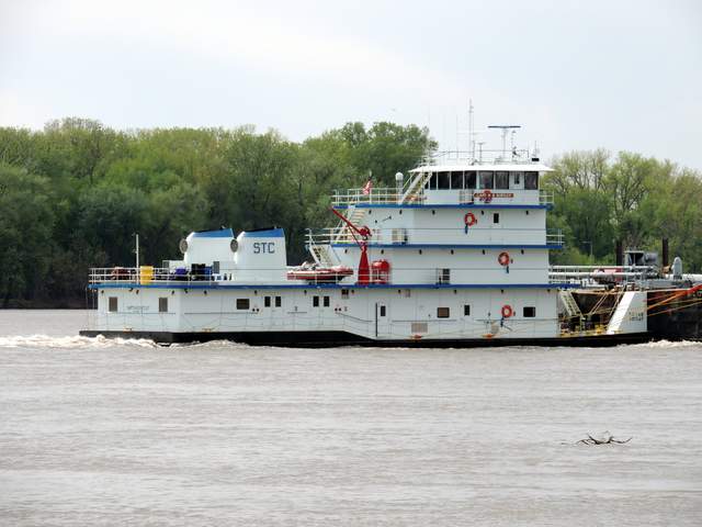 , Towboats, Pushboats, Barges, Mississippi, Ohio, River, Towboat, Barge