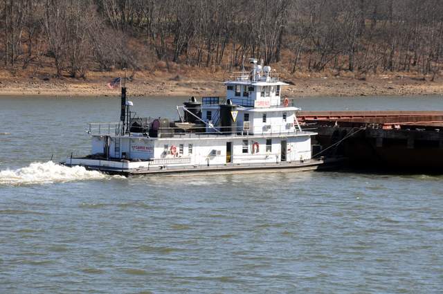 Towboats, Pushboats, Barges, Mississippi, Ohio, River, Towboat, Barge