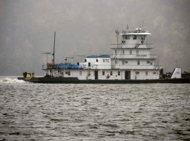 , Towboats, Pushboats, Barges, Mississippi, Ohio, River, Towboat, Barge